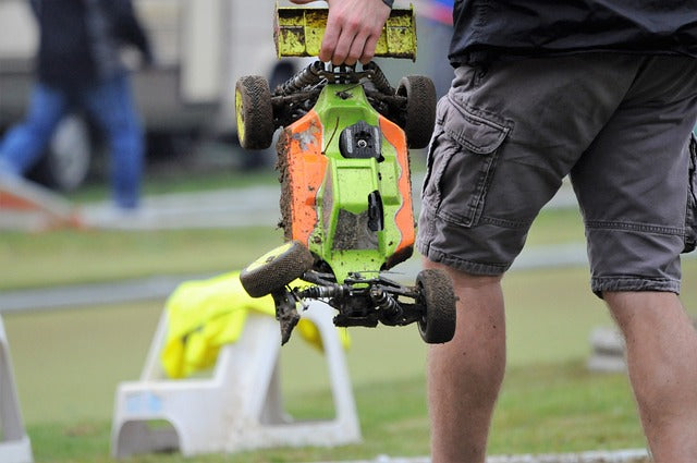 RC car repair service on Sunshine Coast showing professional maintenance