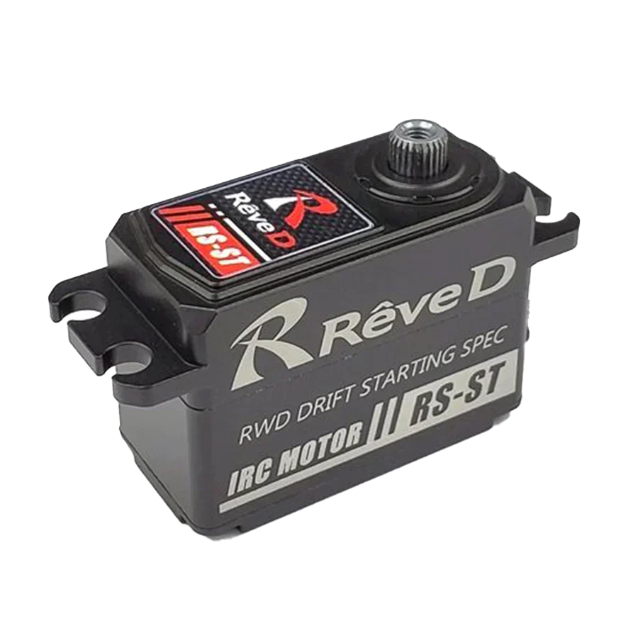 RC servo motor showing voltage and torque specifications