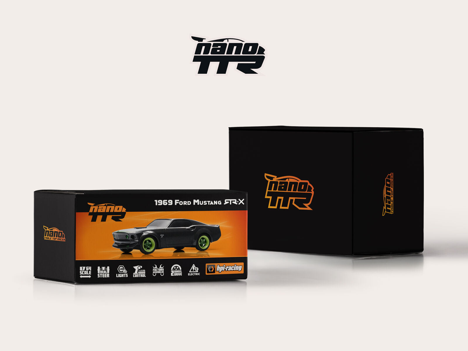 HPI nano-TTR 1969 Ford Mustang RTR-X Spare Parts and Upgrades