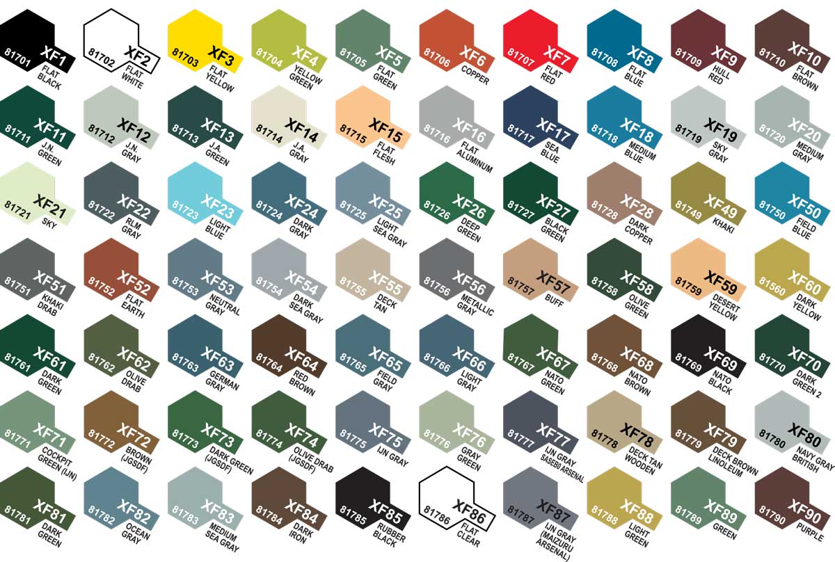 Tamiya Enamel Paints