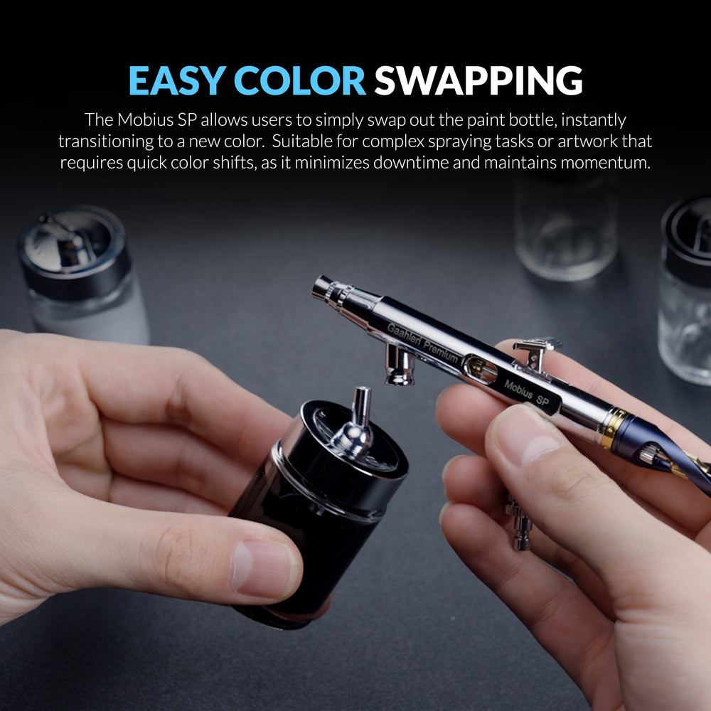 Gaahleri Premium Series GHPM-Mobius SP 0.3 & 0.5mm Airbrush