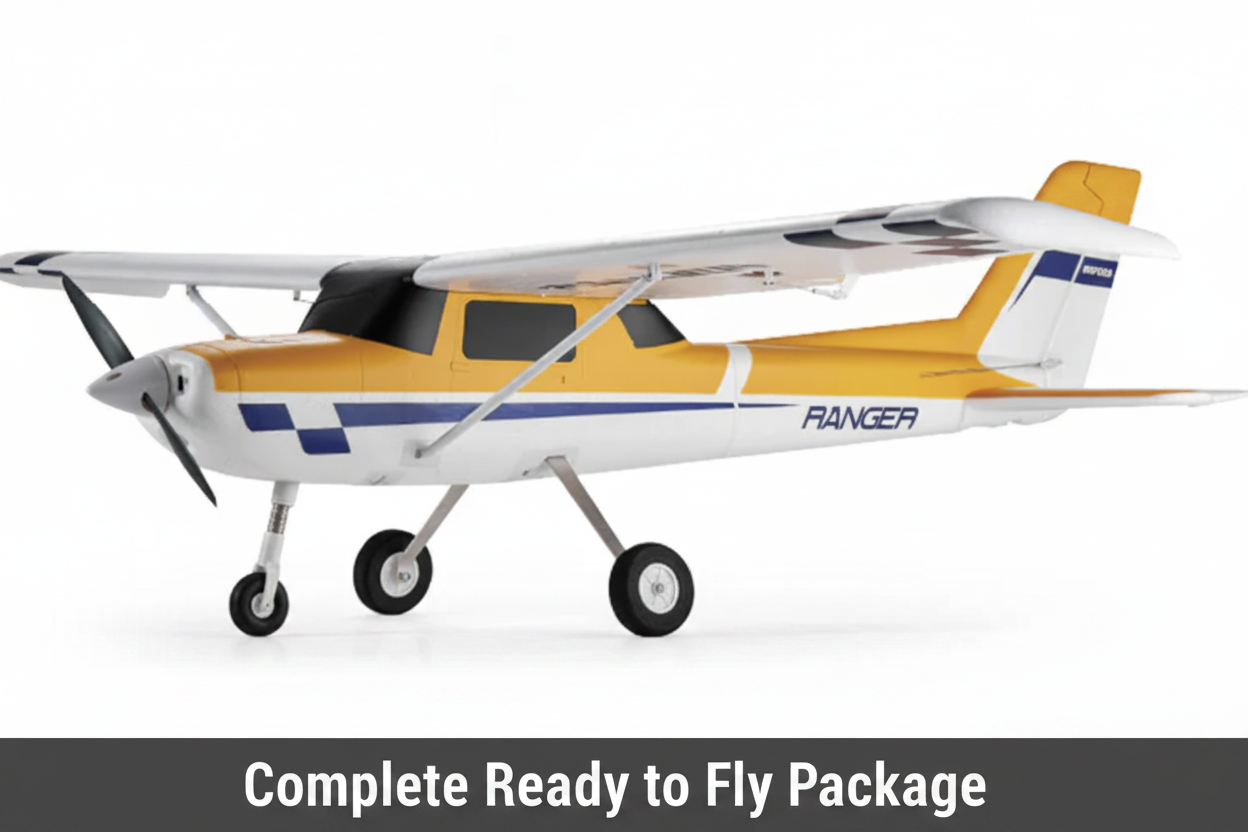 1220mm Ranger EP V3 - Complete Ready to Fly Package - Yellow