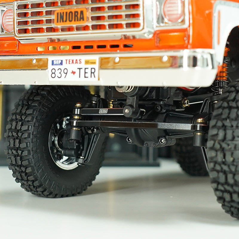 INJORA Aluminum Steering Links for FMS FCX24 FCX18