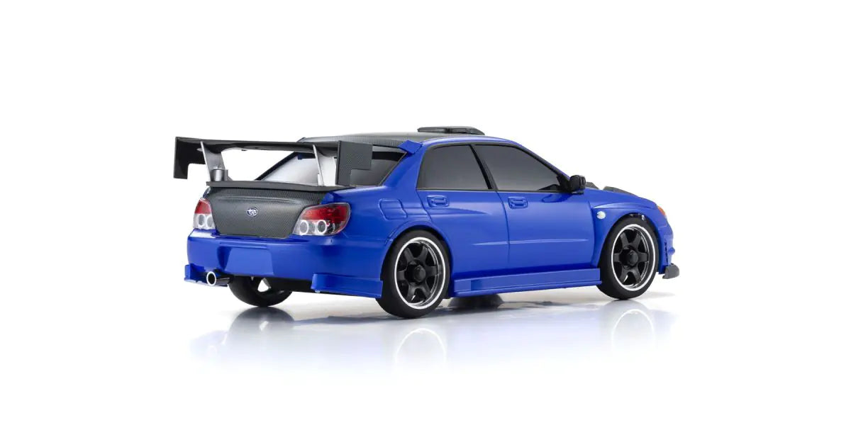 Kyosho Mini-Z Subaru Impreza WRX w/ GT Wing Blue AWD MA-020 Readyset
