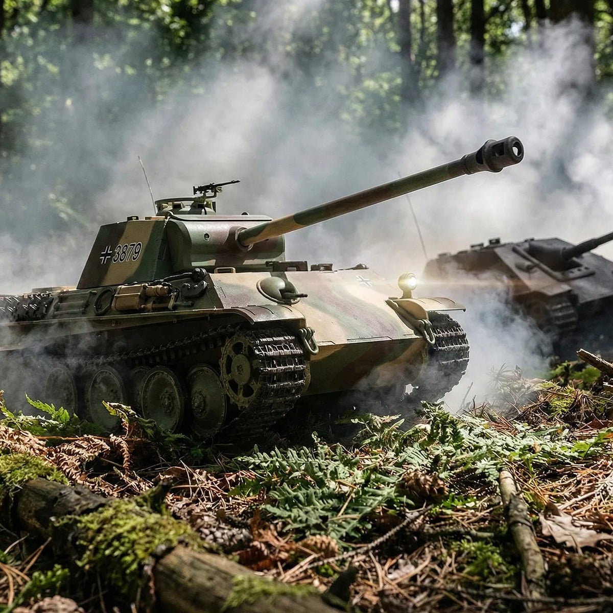 Heng Long HL-3819-1 German Panther 1/16 RC Tank - 2.4GHz RTR