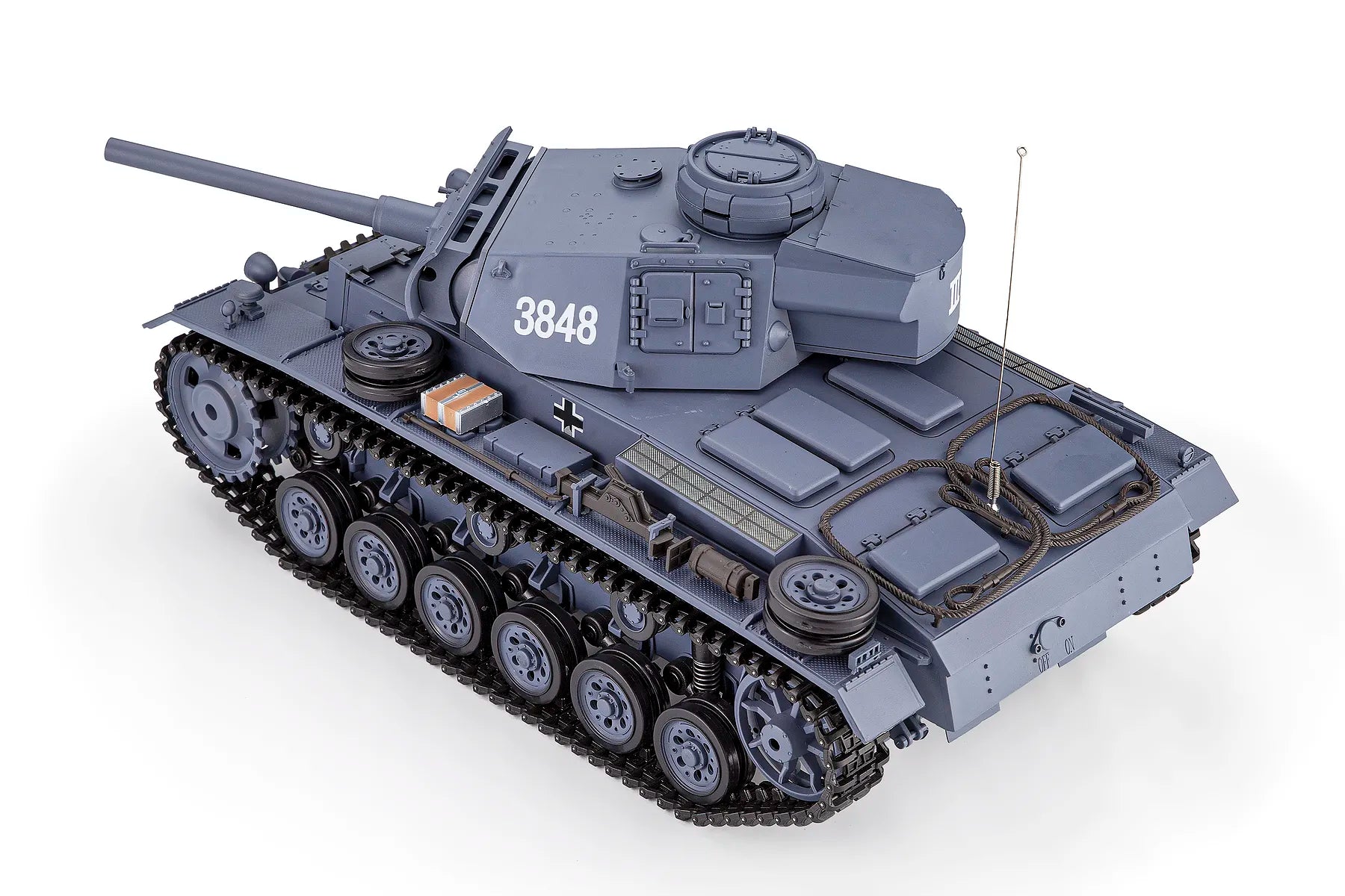 Heng Long 1/16 German Panzer III type L RC Medium Tank (Upgraded Version)