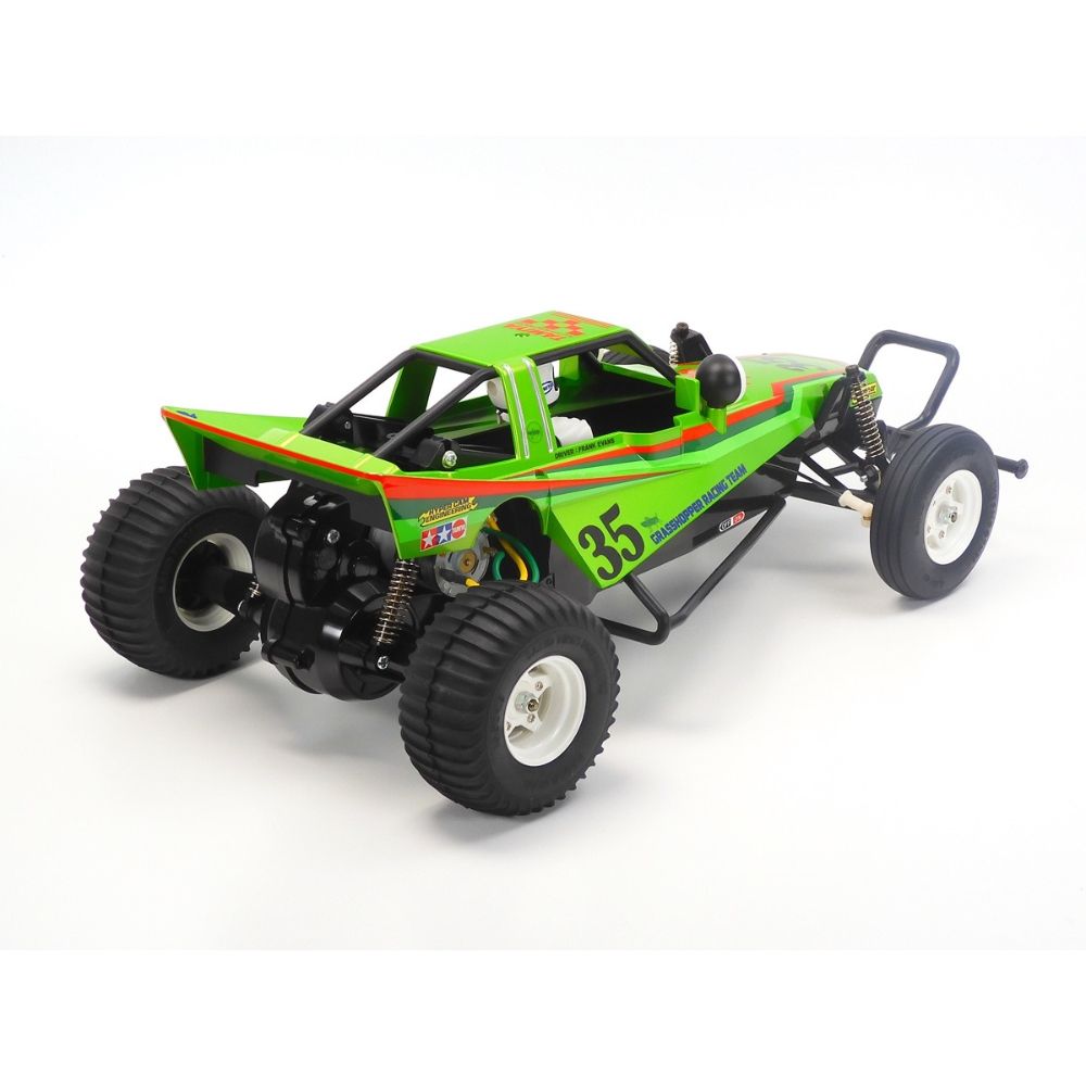 Tamiya Grasshopper Candy Green 1/10 2WD RC Buggy Kit - Pre-order