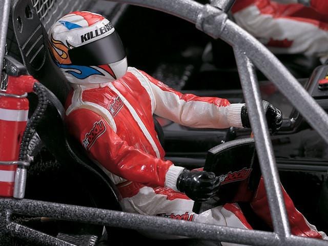 Killerbody 1/10 Scale RC Driver Figure with Decals | KB48050