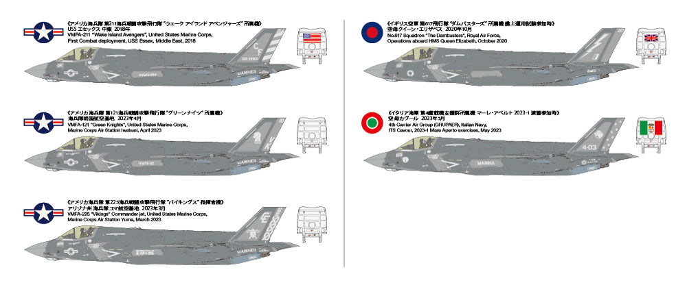 Tamiya 1/72 Lockheed Martin F-35B Lightning II Plastic Model Kit | 60793