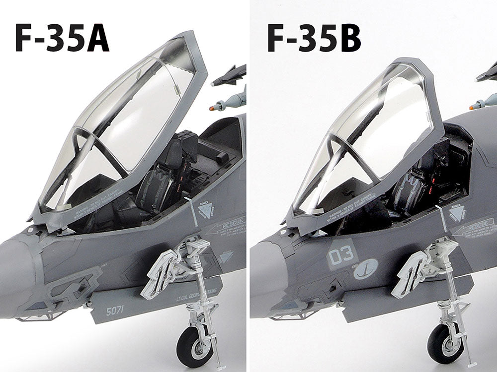 Tamiya 1/48 F-35B Lightning II STOVL Model Kit (61125)