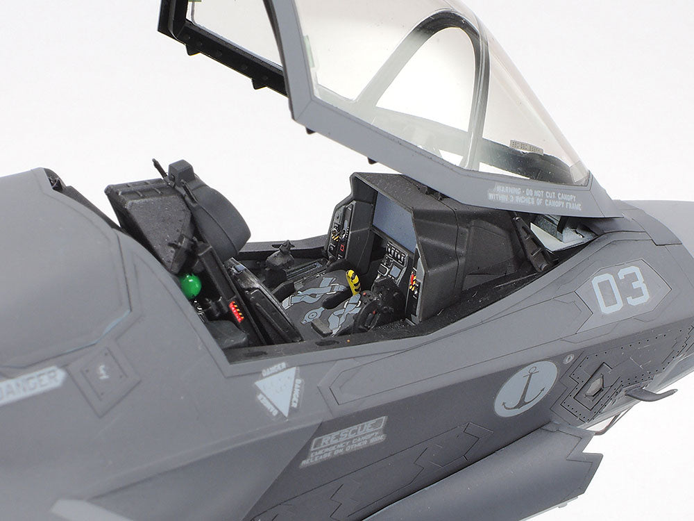 Tamiya 1/48 F-35B Lightning II STOVL Model Kit (61125)