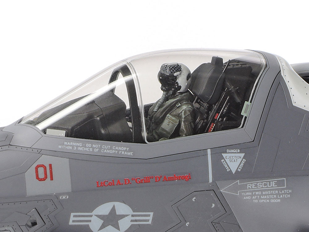 Tamiya 1/48 F-35B Lightning II STOVL Model Kit (61125)
