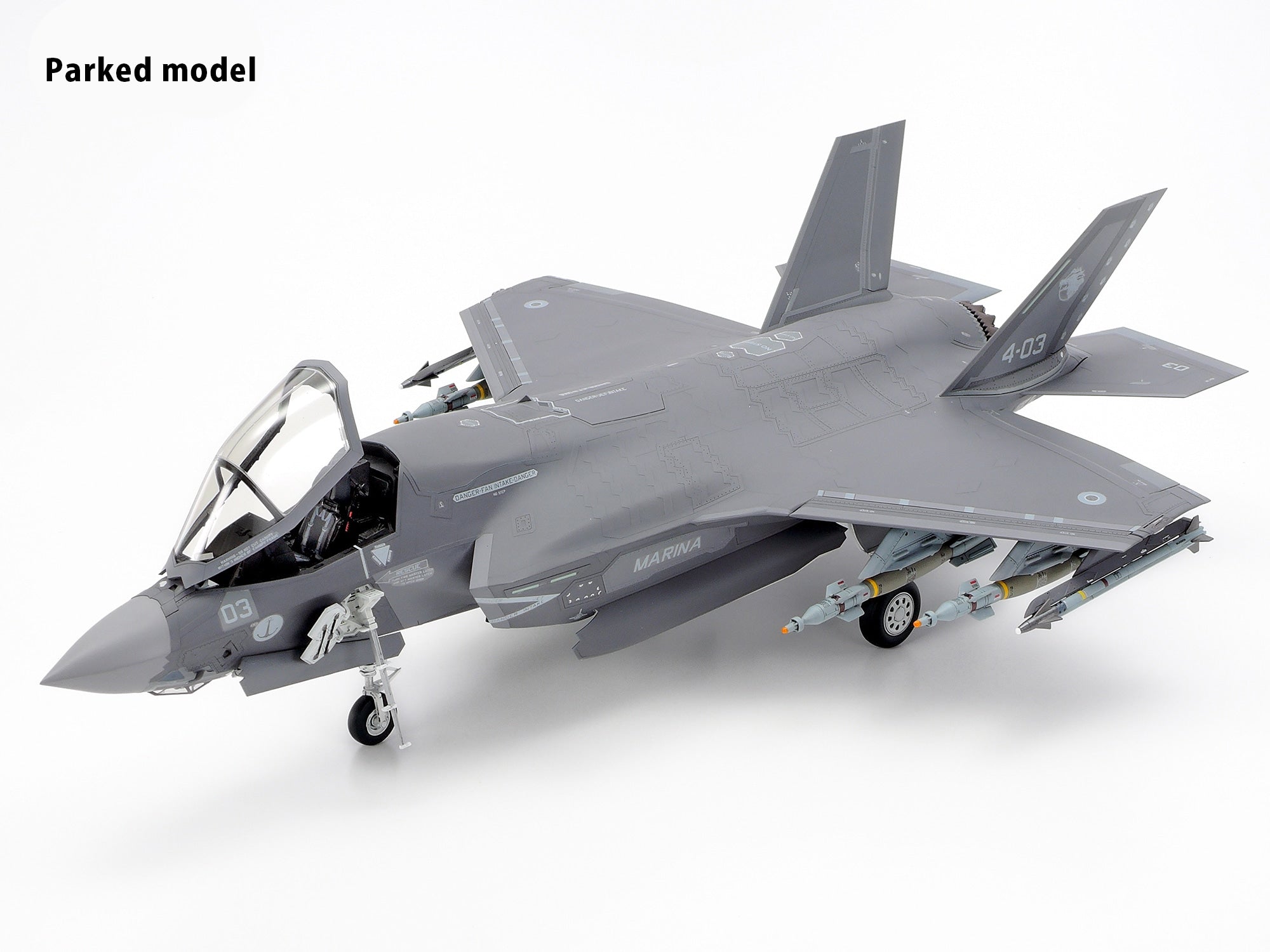 Tamiya 1/48 F-35B Lightning II STOVL Model Kit (61125)