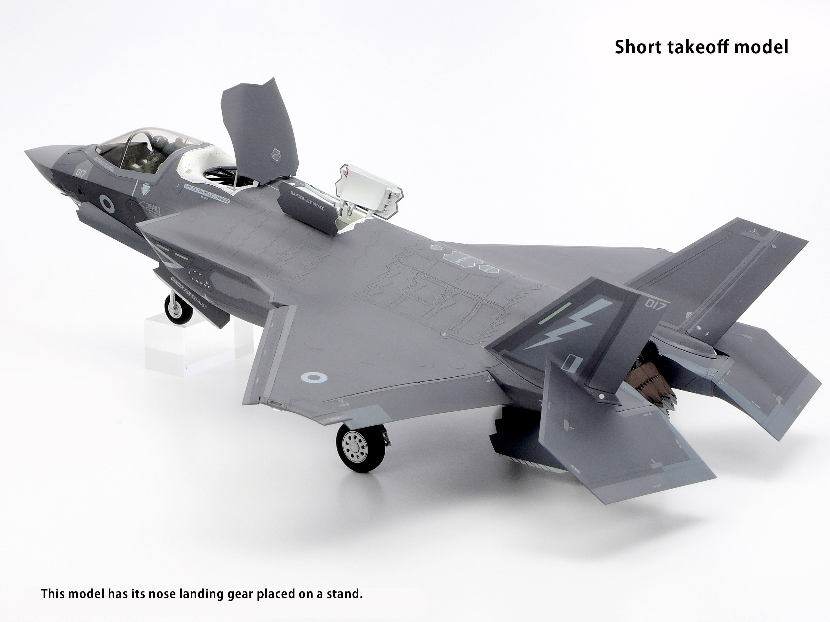 Tamiya F-35B 1/48 scale model - vertical landing configuration
