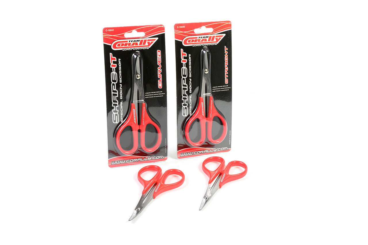 Team Corally Shape-It Curved Scissors – Lexan & Polycarbonate Body Cutting