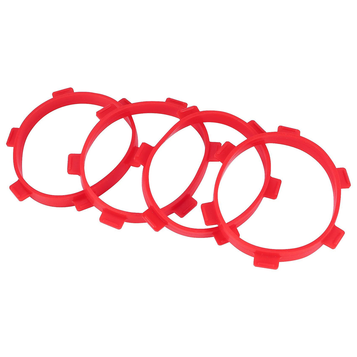 Spille Corpo In Gomma Hot Racing Per Modellismo 1/8 1/10 | Rosse | COT.P123ET02
