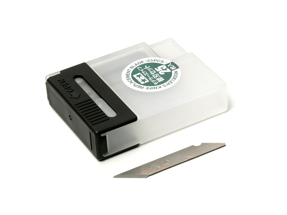 Tamiya 74040 Modeler's Knife/ Replacement Blades (25pcs) 74075