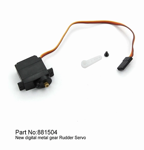 Joysway 881504A DF65/DF95 Digital Metal Gear Rudder Servo & Arm (2025)