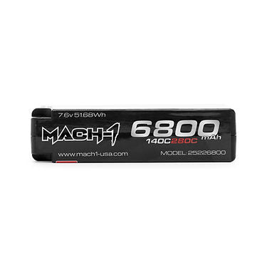 Mach-1 Racing 6800Mah 7.6V Lihv Titanium Series Shorty