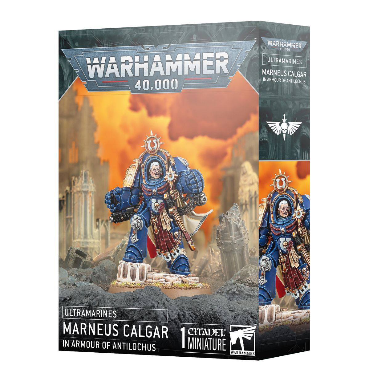 Warhammer 40000 - Marneus Calgar in Armour of Antilochus