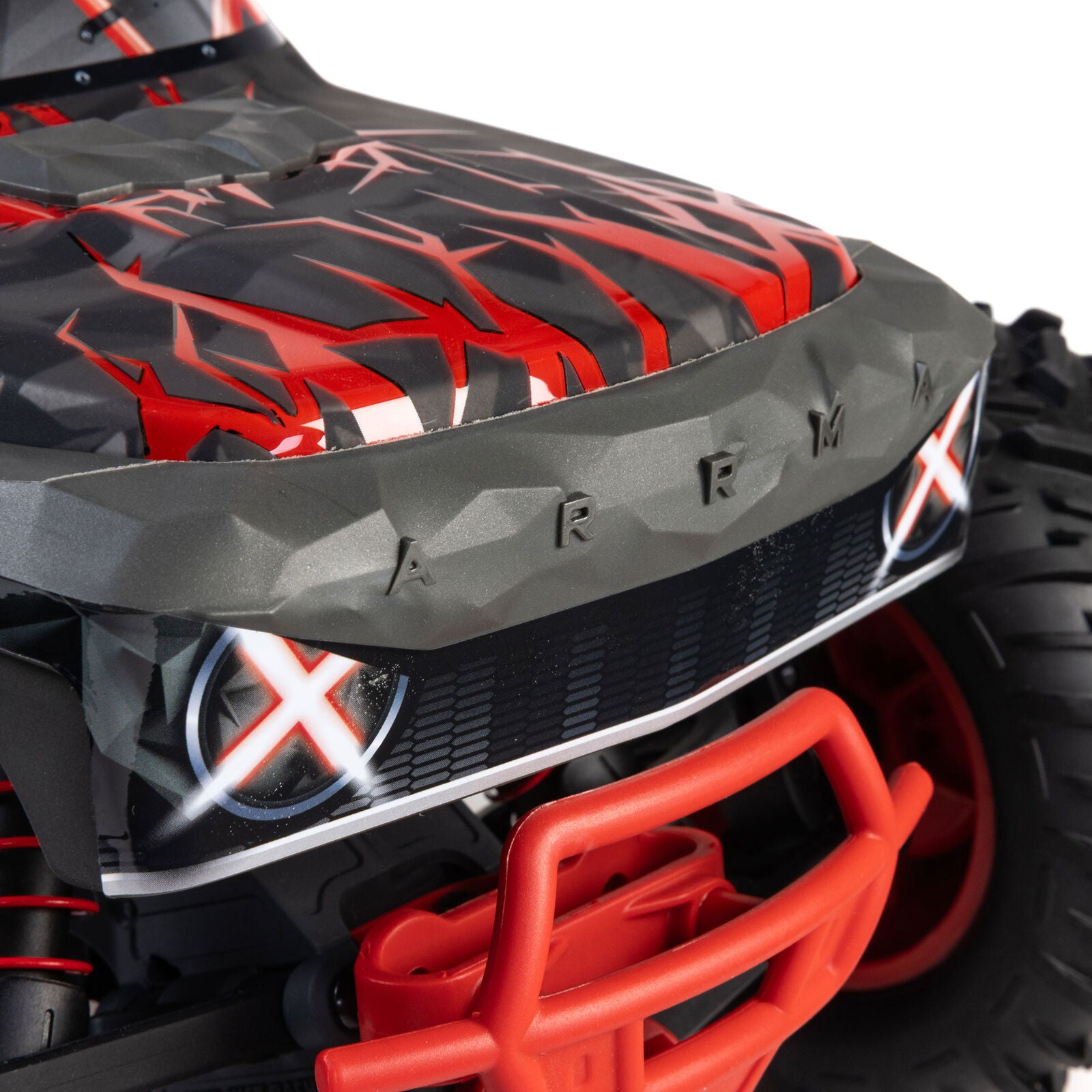 ARRMA Quake 223S BLX DSC 1/10 2WD Monster Truck RTR Red