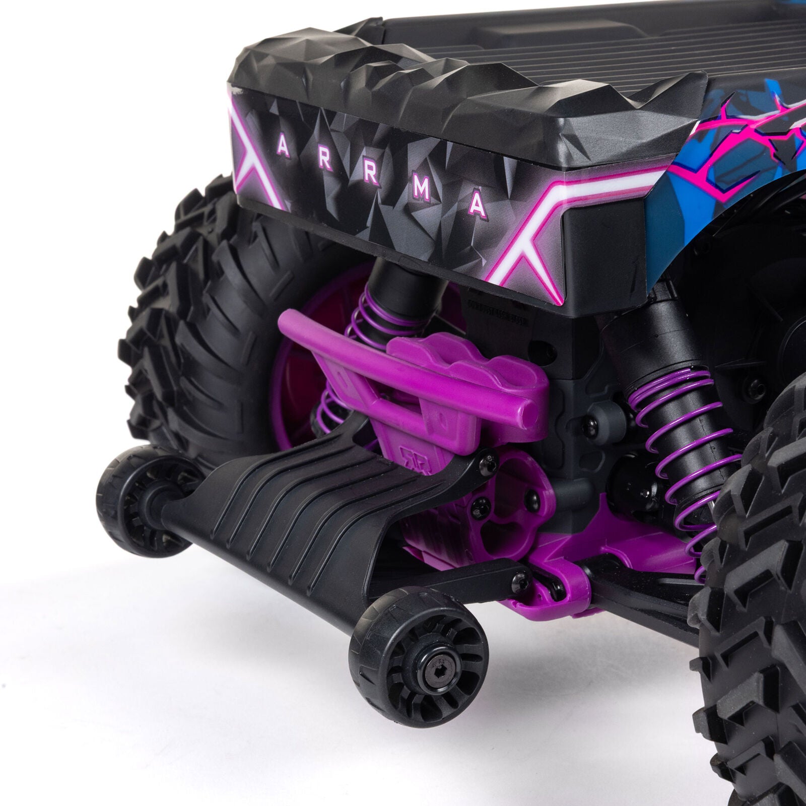 ARRMA Quake 223S BLX DSC 1/10 2WD Monster Truck RTR Purple