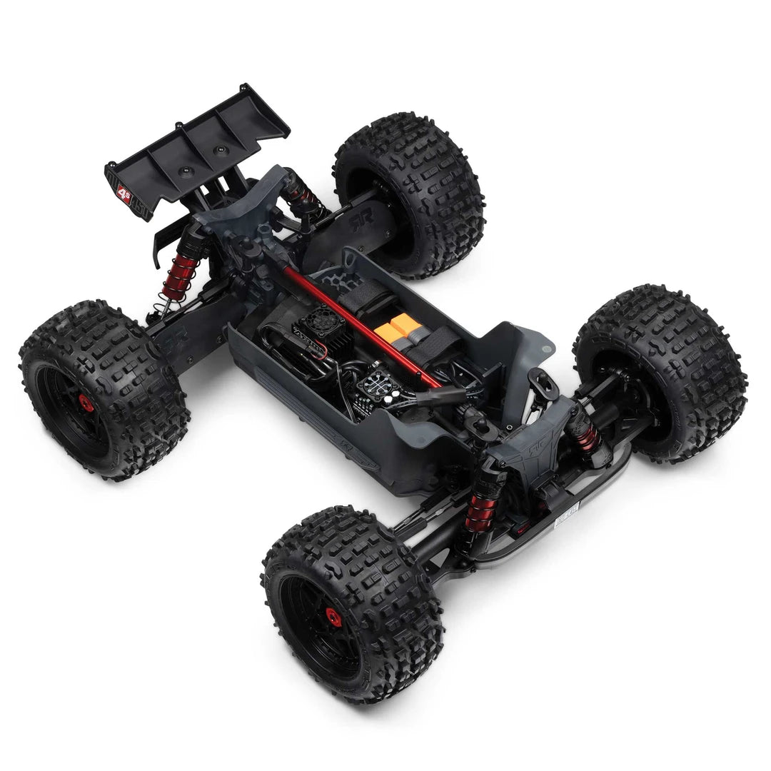 ARRMA OUTCAST 4S BLX 1/10 4X4 Stunt Truck RTR Gun Metal - ARA4410V2T3