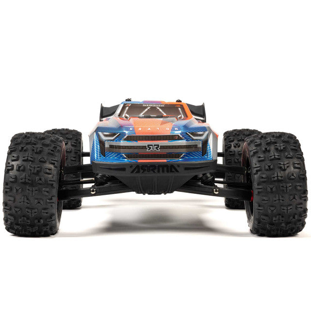 Arrma Kraton 6S BLX 4X4 1/8 Monster Truck RTR – Orange/Blue