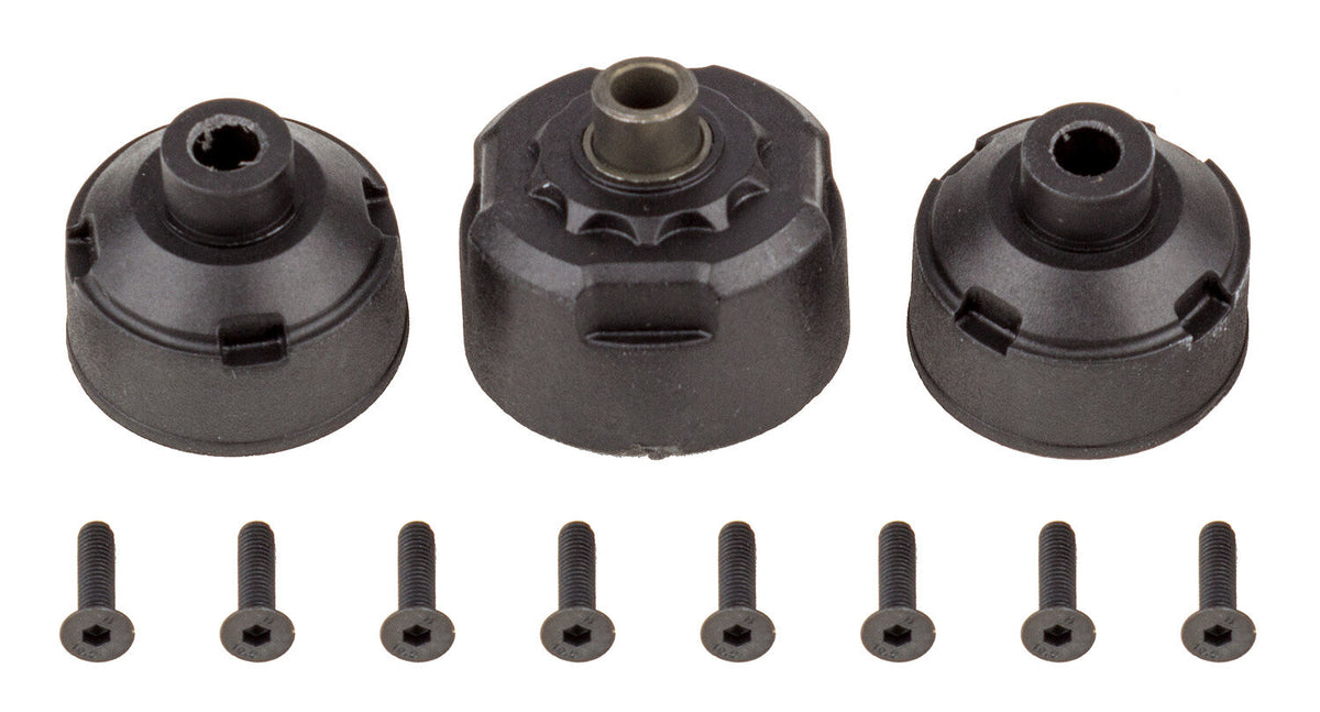 Team Associated 25807 Rival MT10 Differential Cases