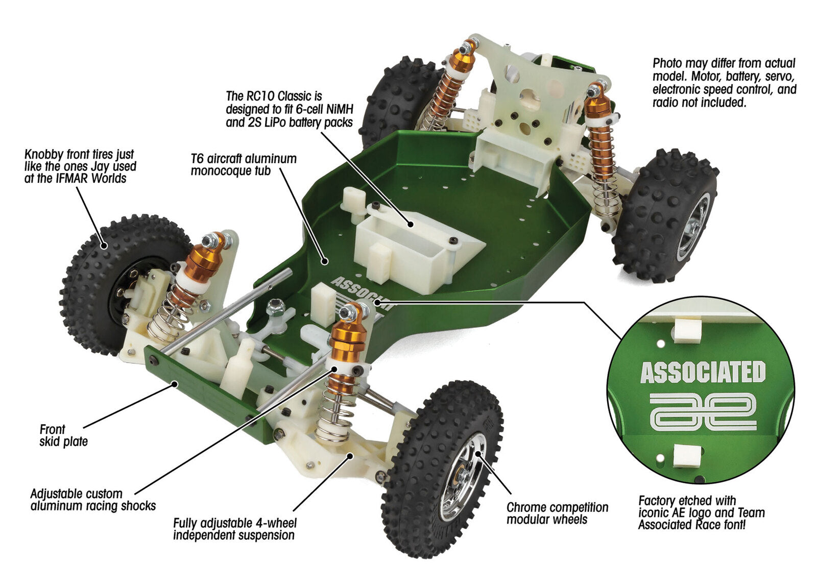 RC10 Classic 40th Anniversary Green Edition - Pre-order $639.00!