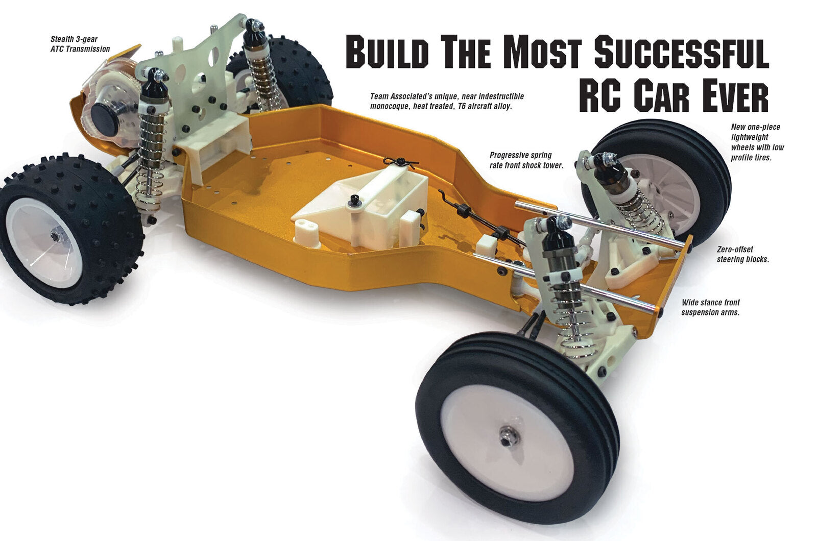 RC10 Team Car Gold Edition Kit - Pre-Order Only