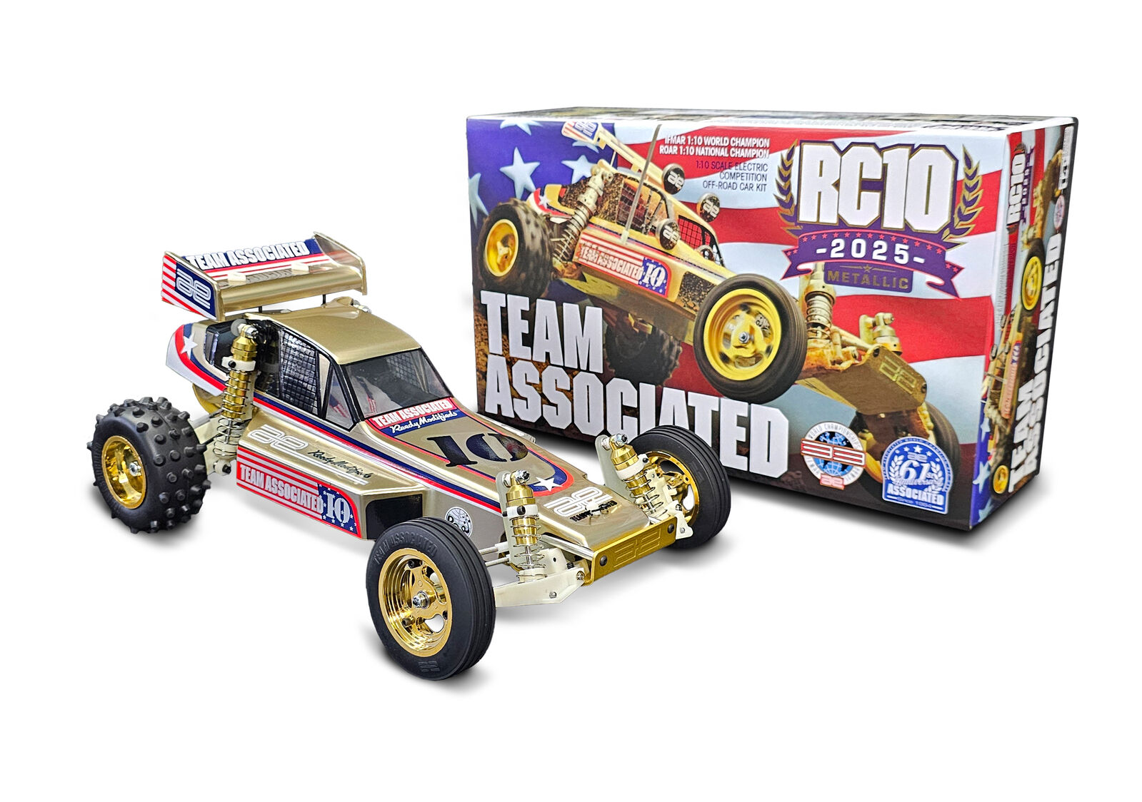 RC10 2025 METALLIC EDITION KIT - Pre-order $699.99