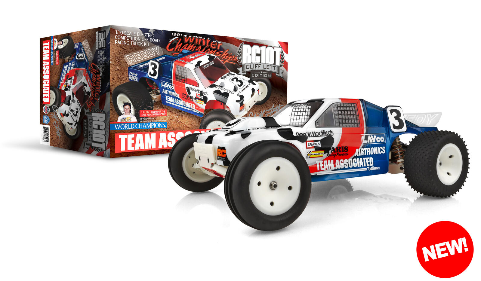 RC10T Cliff Lett Edition Kit - Pre-order Only - $749.99