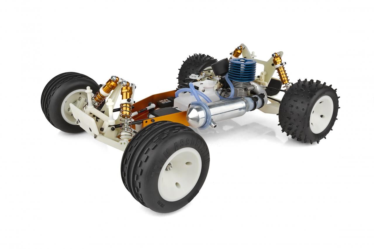 Team Associated - The RC10GT Classic no bodyshell - white background