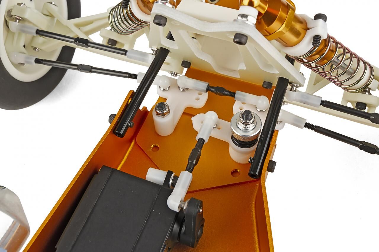 Team Associated - The RC10GT Classic steering bellcrank - servo etc