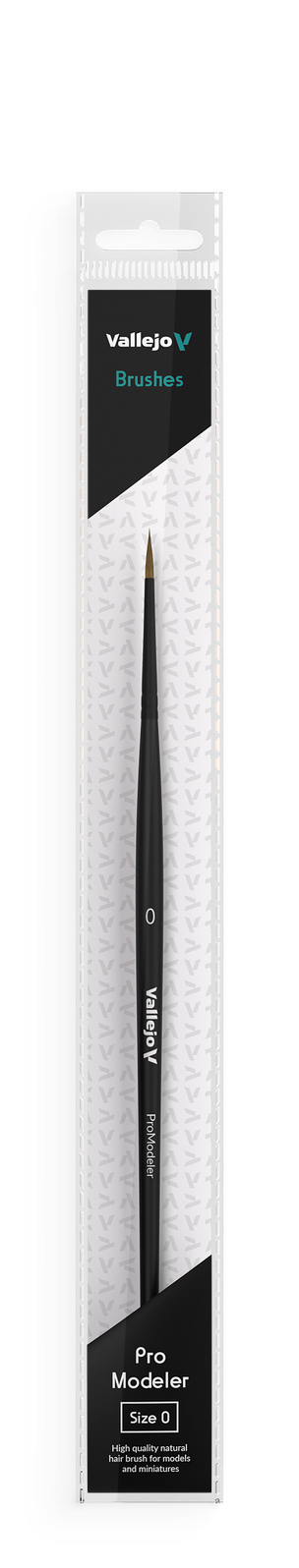 Set of black brushes on a white background