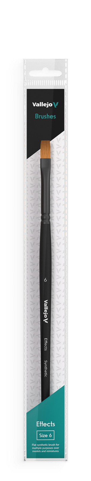 Set of black brushes on a white background