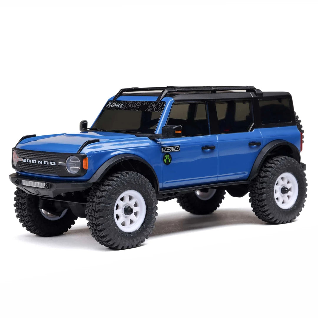 Axial SCX30 Ford Bronco 1/30 Rock Crawler, RTR, Grey Pre-order