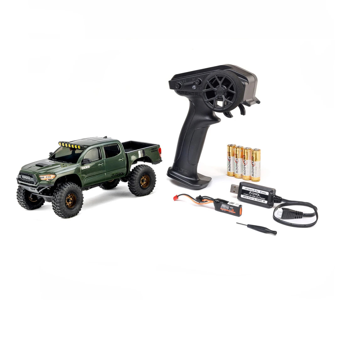 Axial SCX30 Toyota Tacoma TRD Pro Green 1/30 RTR Crawler