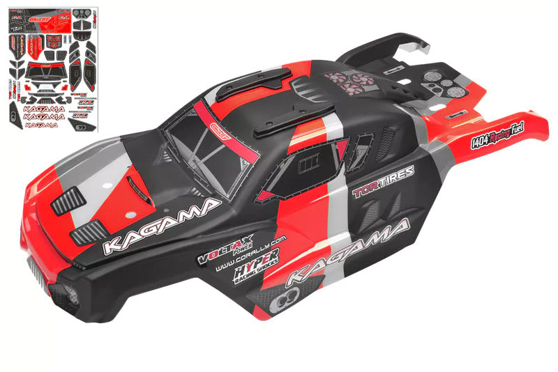 Team Corally - Body painted and cut - Kagama - Red - 1 pc