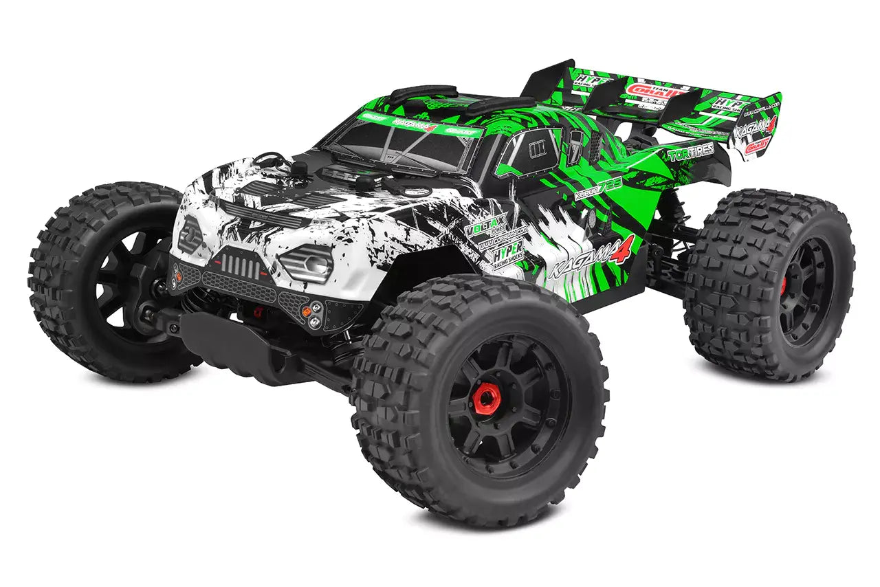 Team Corally Kagama 10 - XL4S Monster Truck - RTR - Blue 3-4S - No Battery - No Charger