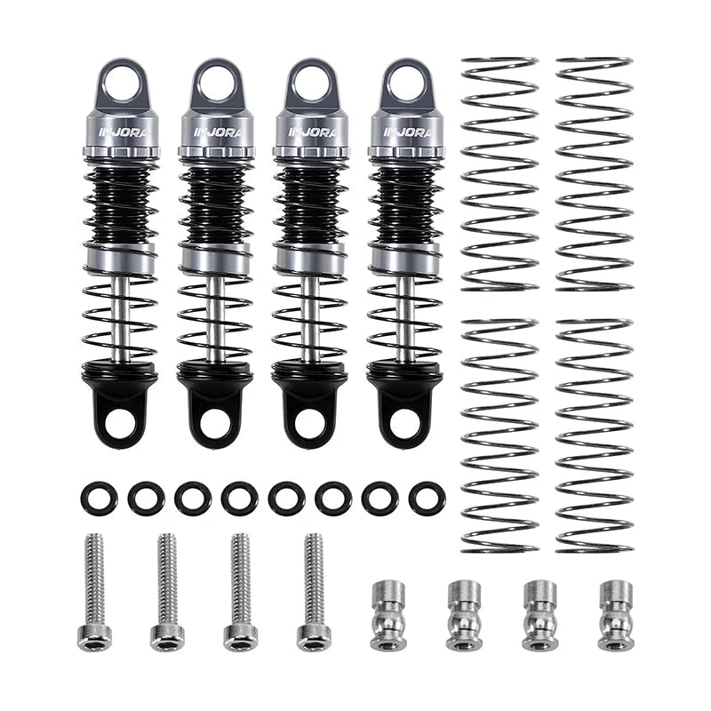 INJORA SCX30-08 26mm Aluminium Oil Shocks for 1/30 SCX30 (4)