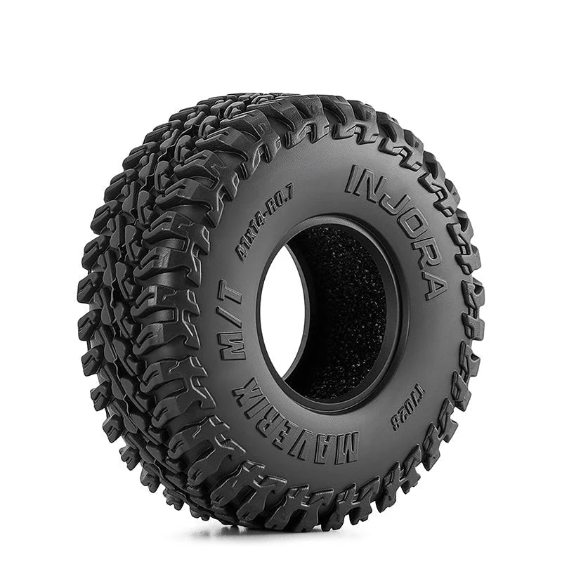 INJORA T7028 MAVERIX M/T 0.7" S5 Tyres 41 × 14mm (4)