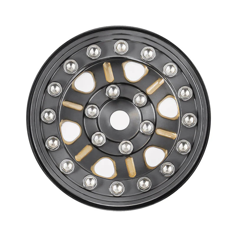 INJORA 1.0" 47g/pcs Brass -3.15mm Offset Wheels for Micro Crawlers (W1005)