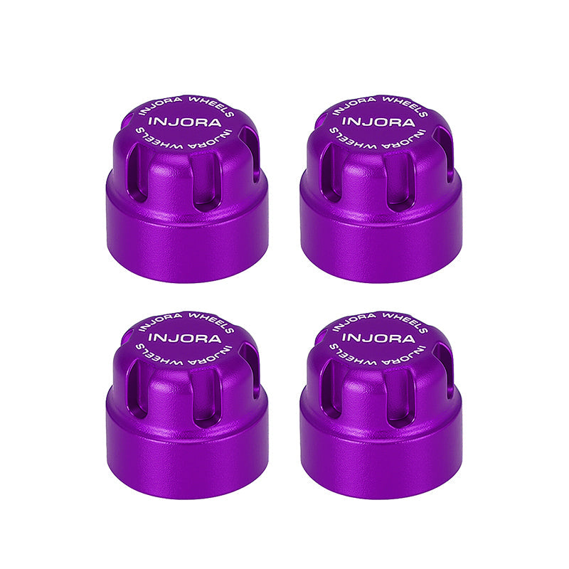 INJORA M2.5 Wheel Lock Nuts with Aluminum Cap for 1/18 TRX4M Ascent-18