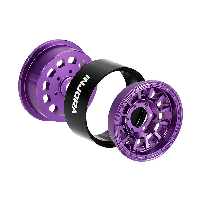 INJORA 1.0" Aluminum Wheels for Micro Crawlers (W1056)
