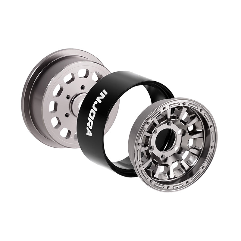 INJORA 1.0" Aluminum Wheels for Micro Crawlers (W1056)