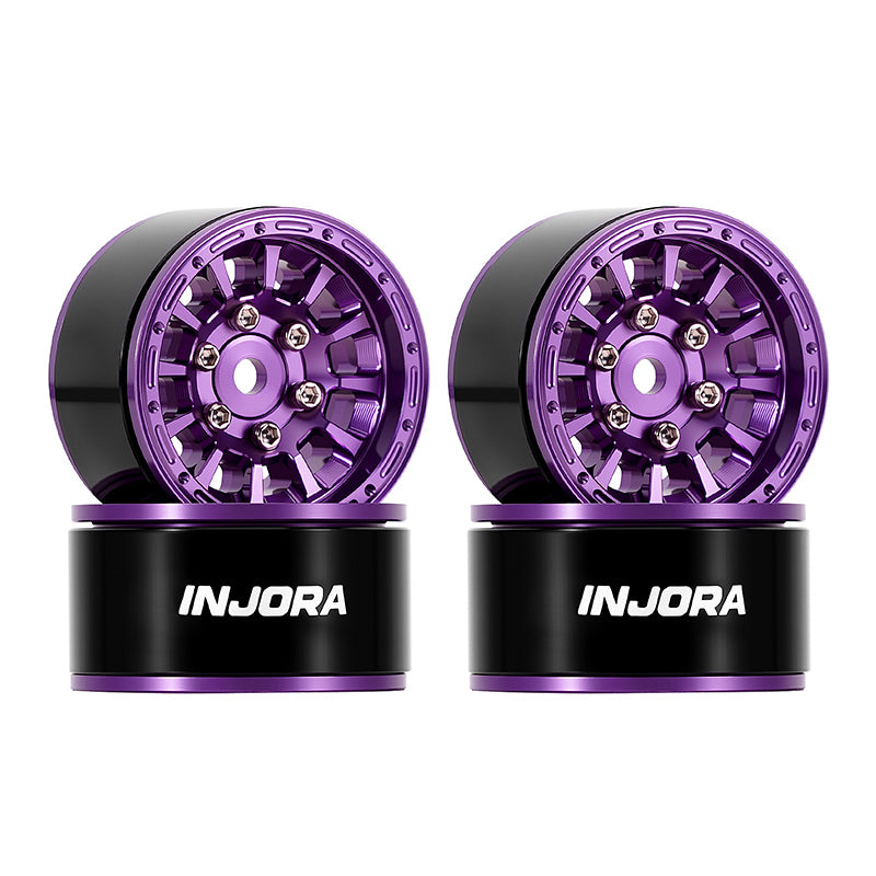 INJORA 1.0" Aluminum Wheels for Micro Crawlers (W1056)