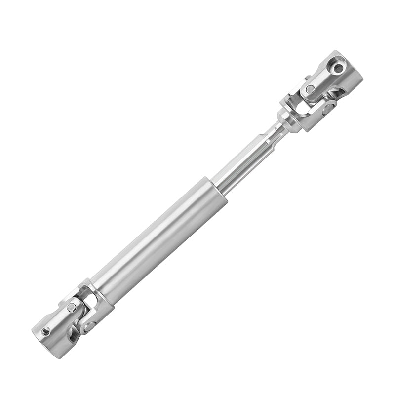 INJORA Stainless Steel Drive Shafts with D Shaped Hole for 1/18 FMS FCX18 LC80