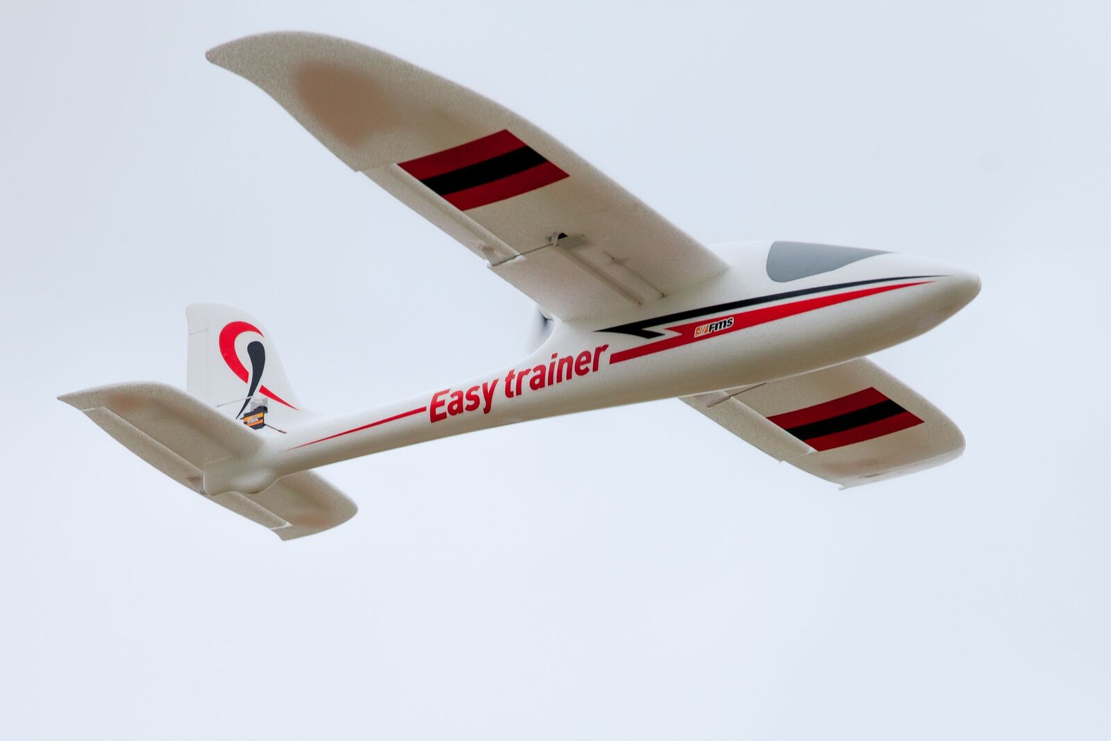 FMS V2 Easy Trainer 1280mm White mode 2 RTF